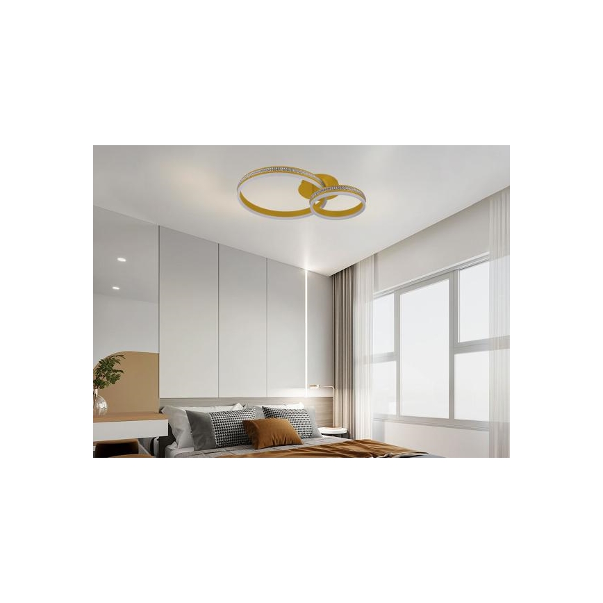 Plafonieră LED dimabilă LED/110W/230V 3000-6500K + telecomandă