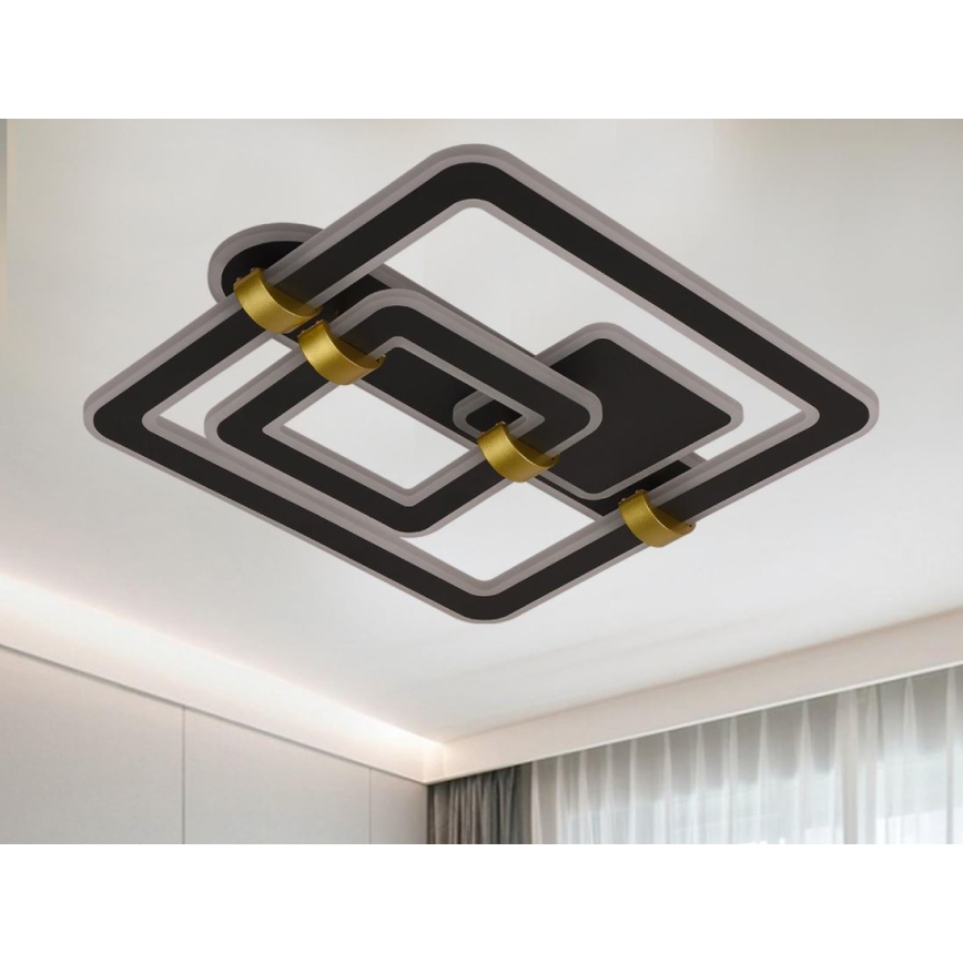 Plafonieră LED dimabilă LED/140W/230V 3000-6500K + telecomandă