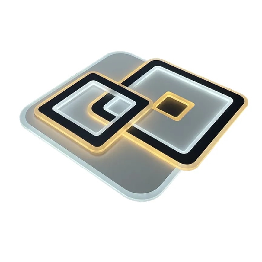 Plafonieră LED dimabilă LED/145W/230V 3000-6500K + telecomandă