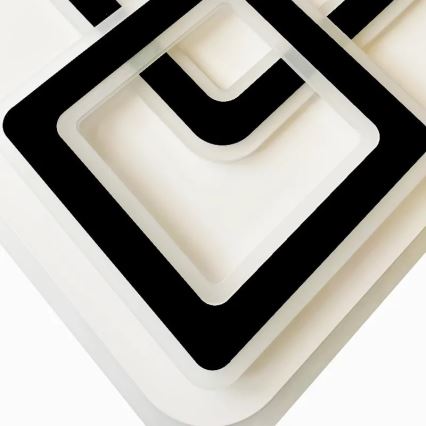 Plafonieră LED dimabilă LED/145W/230V 3000-6500K + telecomandă