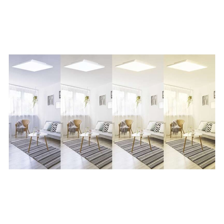 Plafonieră LED dimabilă LED/24W/230V 2700K-6500K dreptunghiulară + telecomandă