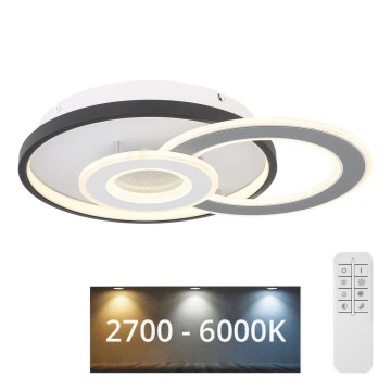 Plafonieră LED dimabilă LED/36W/230V 2700-6000K Globo + telecomandă