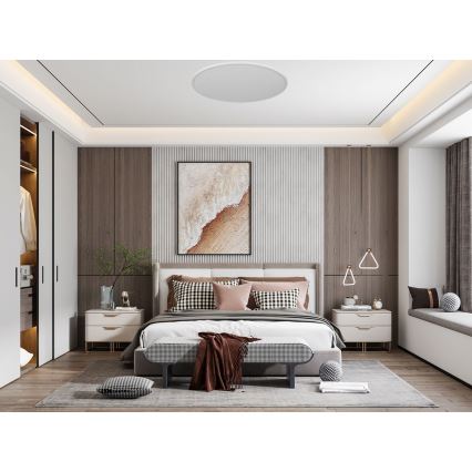 Plafonieră LED dimabilă LED/36W/230V 3000-6500K Top Light + telecomandă