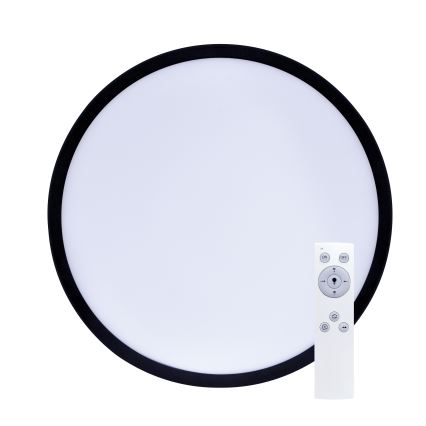 Plafonieră LED dimabilă LED/40W/230V 3000-6500K lemn + telecomandă
