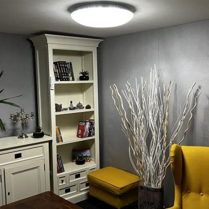 Plafonieră LED dimabilă LED/48W/230V 2700-6500K Wi-Fi Tuya + telecomandă