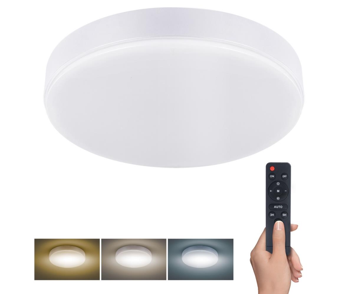 Plafonieră LED dimabilă LED/50W/230V 3000-6500K  WO799 + telecomandă