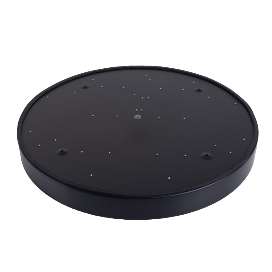 Plafonieră LED dimabilă LED/60W/230V 3000-6500K d. 60 cm negru + telecomandă