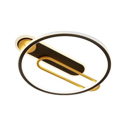 Plafonieră LED dimabilă LED/60W/230V 3000-6500K negru + telecomandă