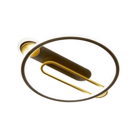 Plafonieră LED dimabilă LED/60W/230V 3000-6500K negru + telecomandă