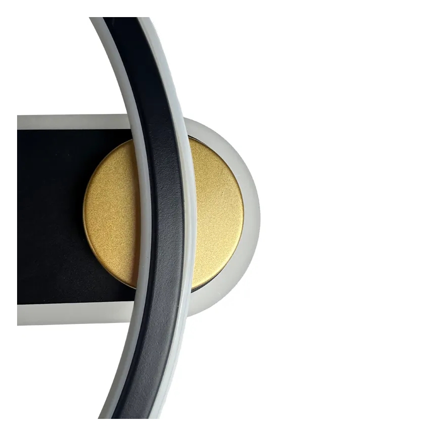 Plafonieră LED dimabilă LED/60W/230V 3000-6500K negru + telecomandă