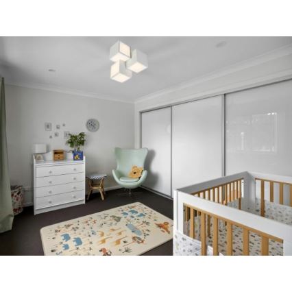 Plafonieră LED dimabilă LED/60W/230V 3000-6500K + telecomandă