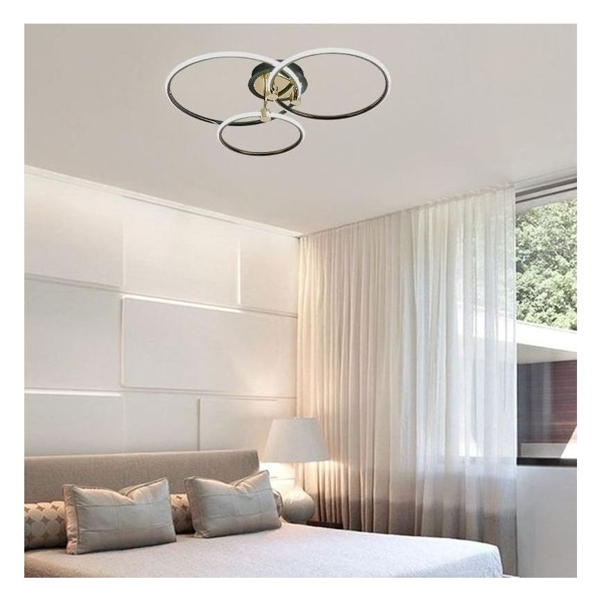 Plafonieră LED dimabilă LED/64W/230V 3000-6500K + telecomandă