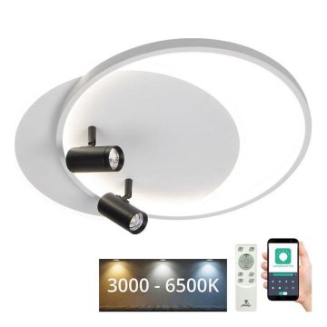 Plafonieră LED dimabilă LED/65W/230V 3000-6500K alb + telecomandă