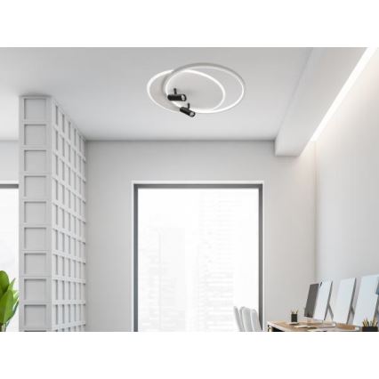 Plafonieră LED dimabilă LED/65W/230V 3000-6500K alb + telecomandă