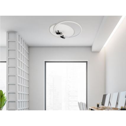 Plafonieră LED dimabilă LED/65W/230V 3000-6500K alb + telecomandă