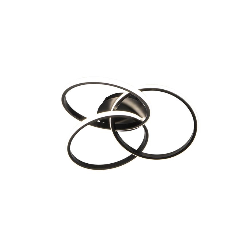 Plafonieră LED dimabilă LED/70W/230V 3000-6500K negru + telecomandă