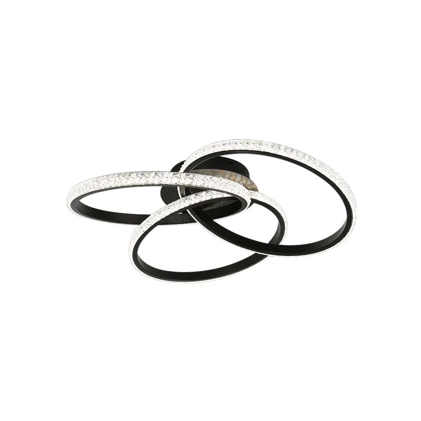 Plafonieră LED dimabilă LED/70W/230V 3000-6500K negru + telecomandă