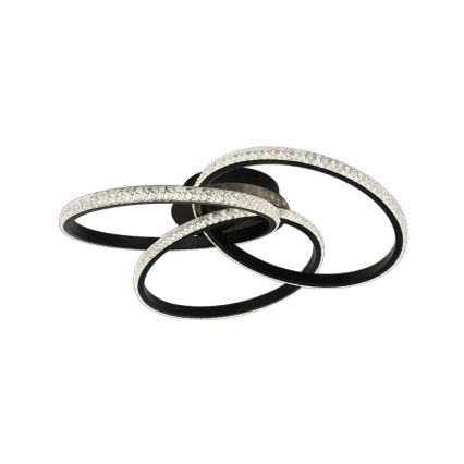 Plafonieră LED dimabilă LED/70W/230V 3000-6500K negru + telecomandă