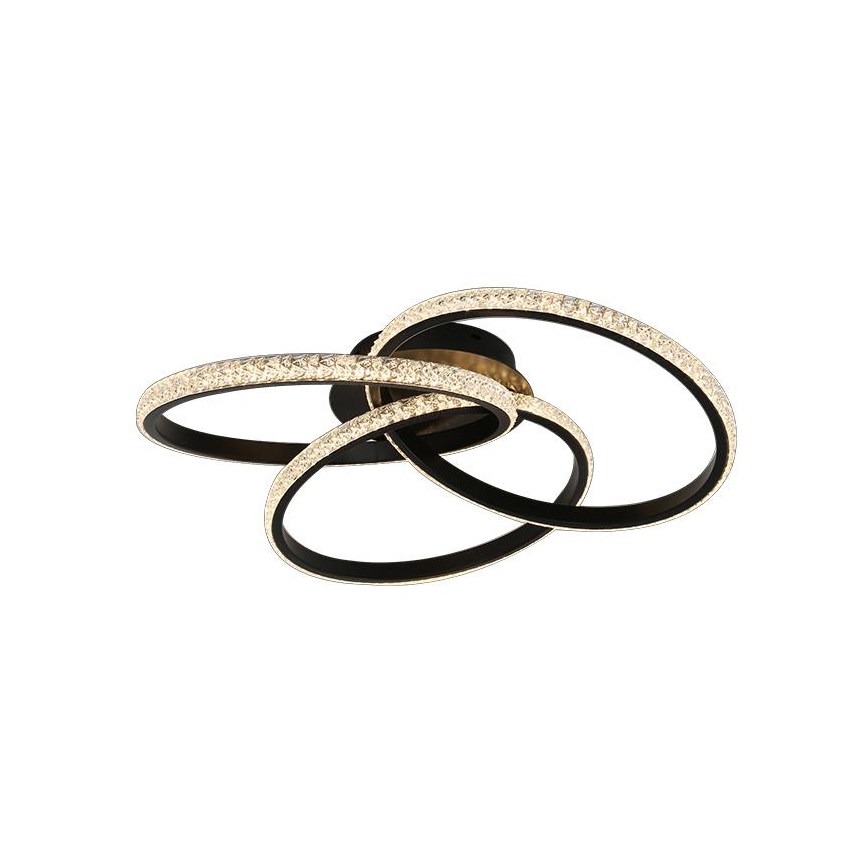 Plafonieră LED dimabilă LED/70W/230V 3000-6500K negru + telecomandă