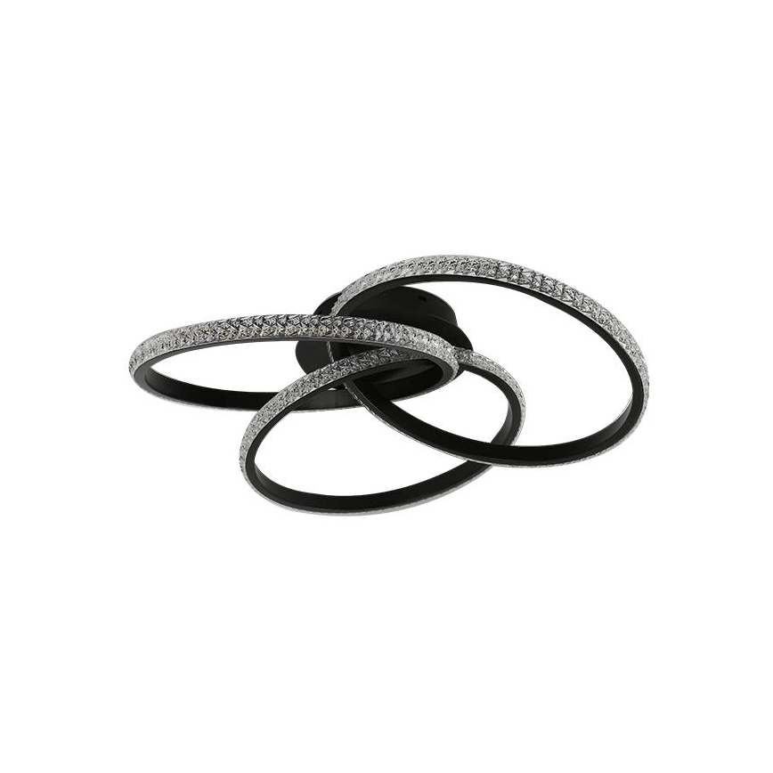 Plafonieră LED dimabilă LED/70W/230V 3000-6500K negru + telecomandă