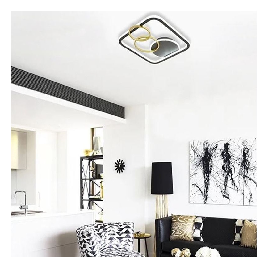 Plafonieră LED dimabilă LED/70W/230V 3000-6500K + telecomandă