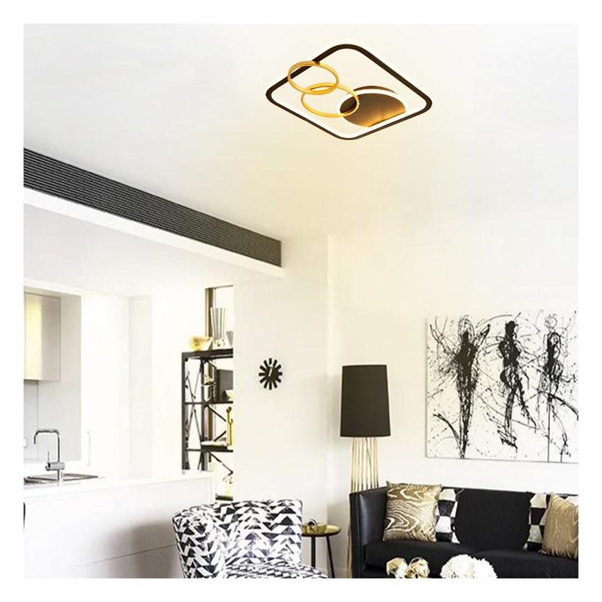 Plafonieră LED dimabilă LED/70W/230V 3000-6500K + telecomandă