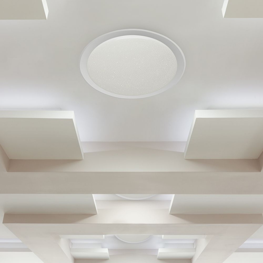 Plafonieră LED dimabilă LED/72W/230V 3000-6500K d. 67 cm alb + telecomandă