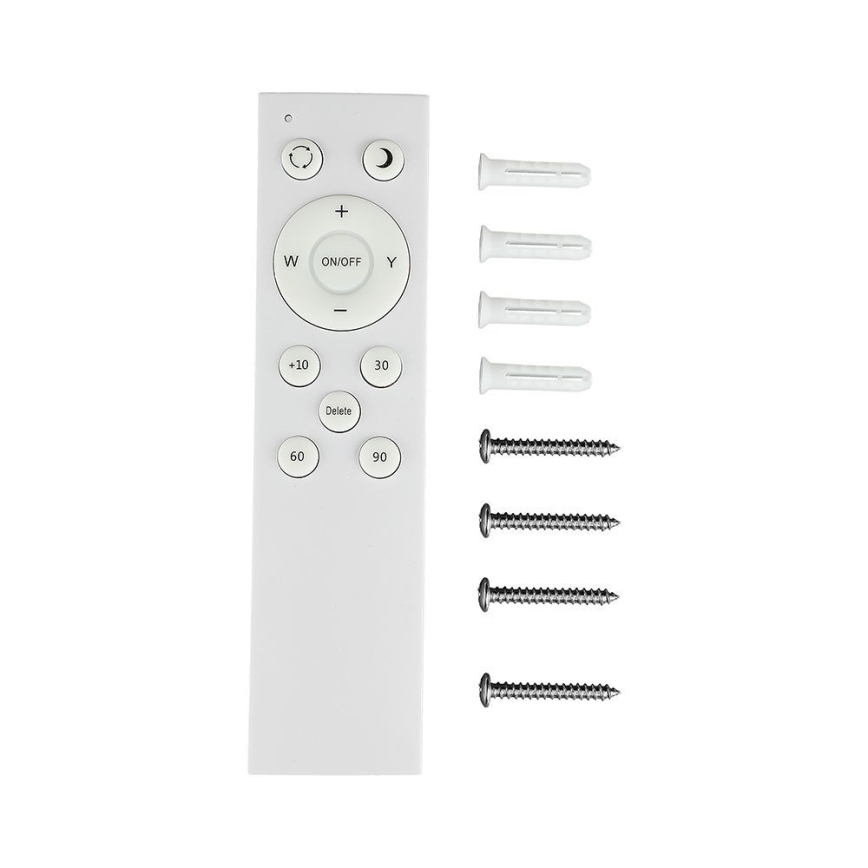 Plafonieră LED dimabilă LED/72W/230V 3000-6500K d. 67 cm alb + telecomandă