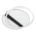 Plafonieră LED dimabilă LED/80W/230V 3000-6500K alb/negru + telecomandă