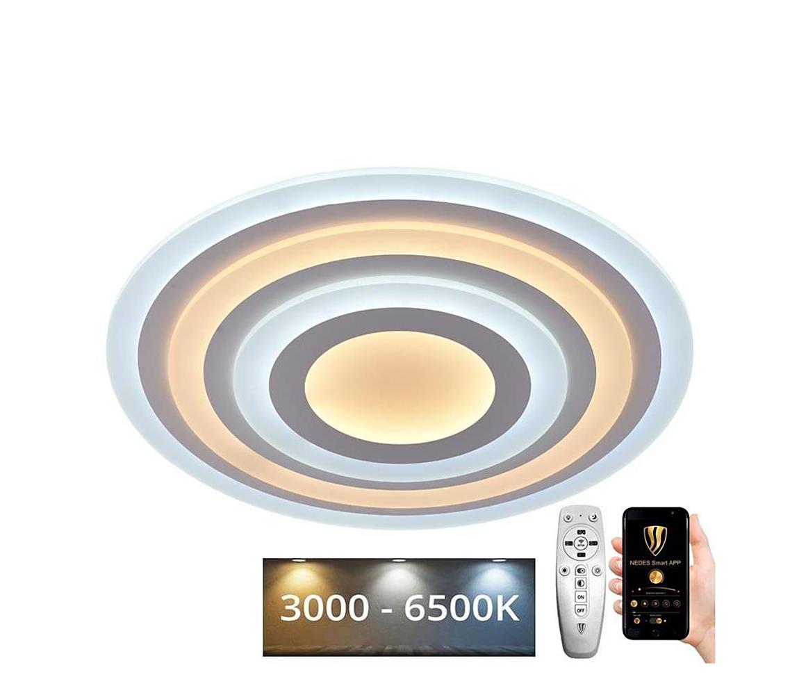 Plafonieră LED dimabilă LED/80W/230V 3000-6500K + telecomandă