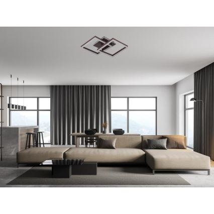 Plafonieră LED dimabilă LED/80W/230V 3000-6500K + telecomandă