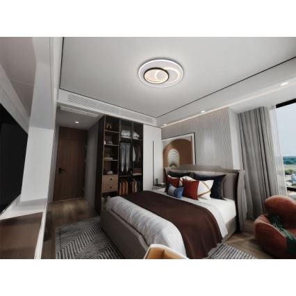 Plafonieră LED dimabilă LED/85W/230V 3000-6500K + telecomandă