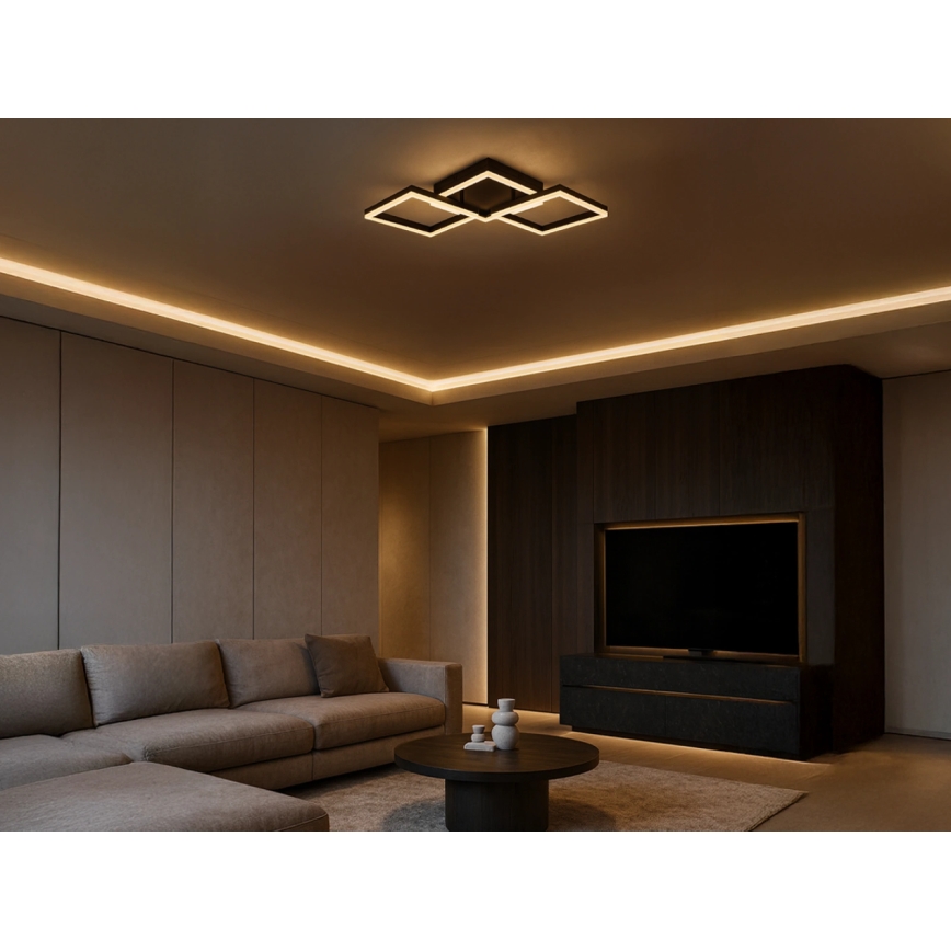 Plafonieră LED dimabilă LED/85W/230V 3000-6500K + telecomandă