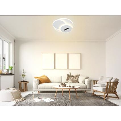 Plafonieră LED dimabilă LED/90W/230V 3000-6500K alb + telecomandă