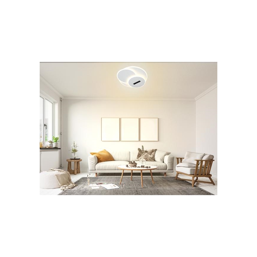 Plafonieră LED dimabilă LED/90W/230V 3000-6500K alb + telecomandă