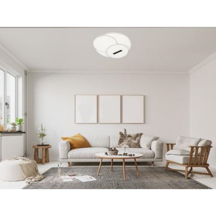 Plafonieră LED dimabilă LED/90W/230V 3000-6500K alb + telecomandă