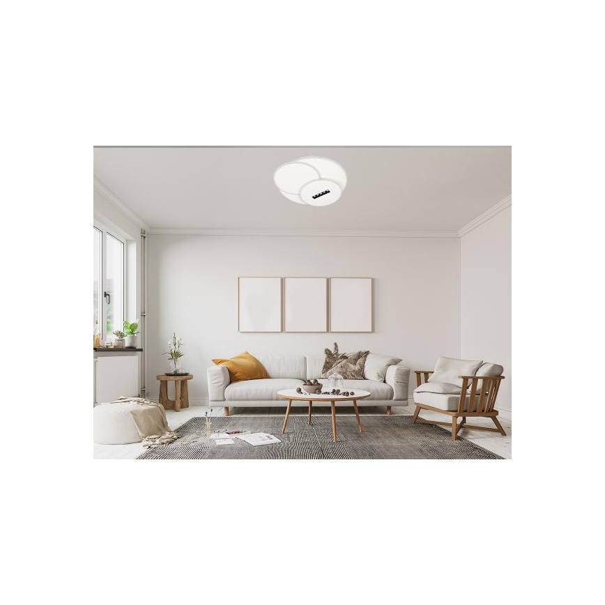 Plafonieră LED dimabilă LED/90W/230V 3000-6500K alb + telecomandă