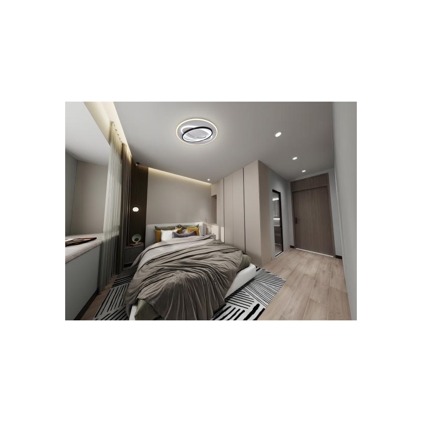 Plafonieră LED dimabilă LED/90W/230V 3000-6500K + telecomandă