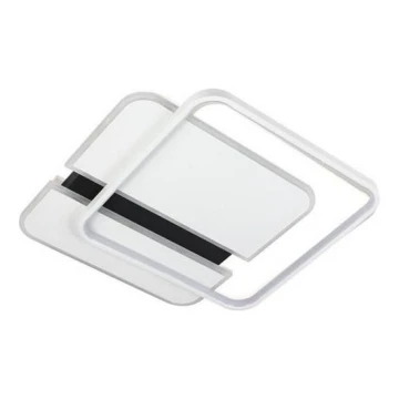 Plafonieră LED dimabilă LED/95W/230V 3000-6500K alb/negru + telecomandă