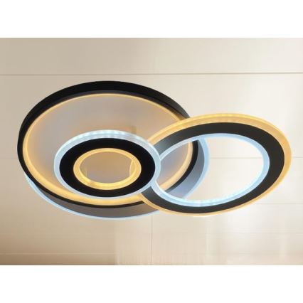 Plafonieră LED dimabilă LED/95W/230V 3000-6500K + telecomandă