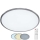 Plafonieră LED dimabilă LINOX LED/34W/230V Wofi 9457.01.70.9600 3000-6000K + telecomandă