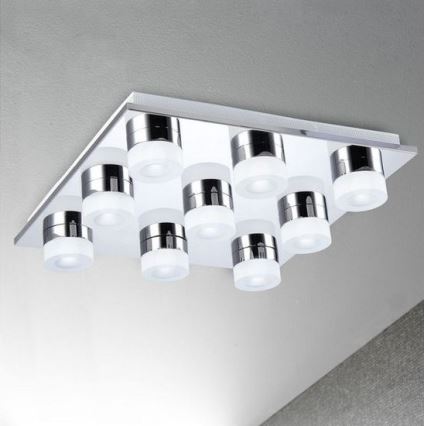 Plafonieră LED dimabilă LOGAN 9xLED/4,2W/230V Wofi 9175.09.01.0000