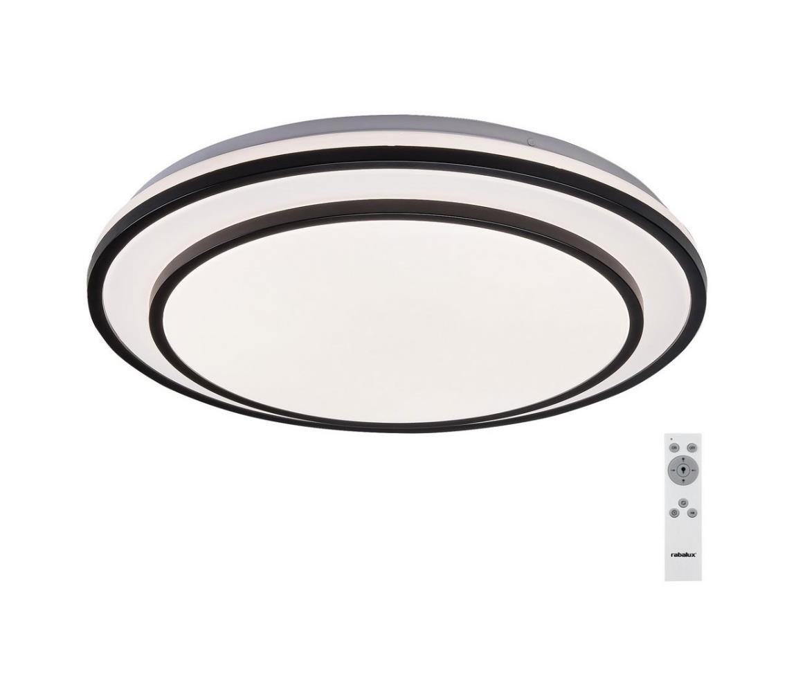 Plafonieră LED dimabilă LUPITA LED/40W/230V neagră Rabalux 2130 + telecomandă