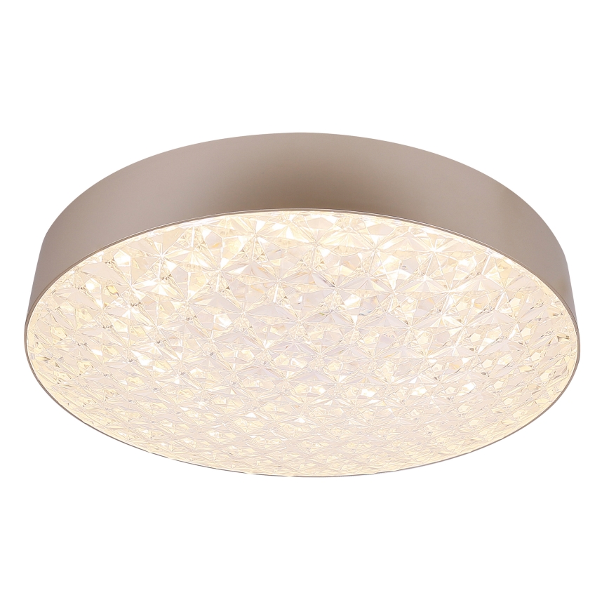 Plafonieră LED dimabilă LUXON LED/60W/230V 2800-6500K bej + telecomandă