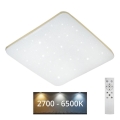 Plafonieră LED dimabilă MANA LED/36W/230V 2700-6500K 43x43 cm + telecomandă