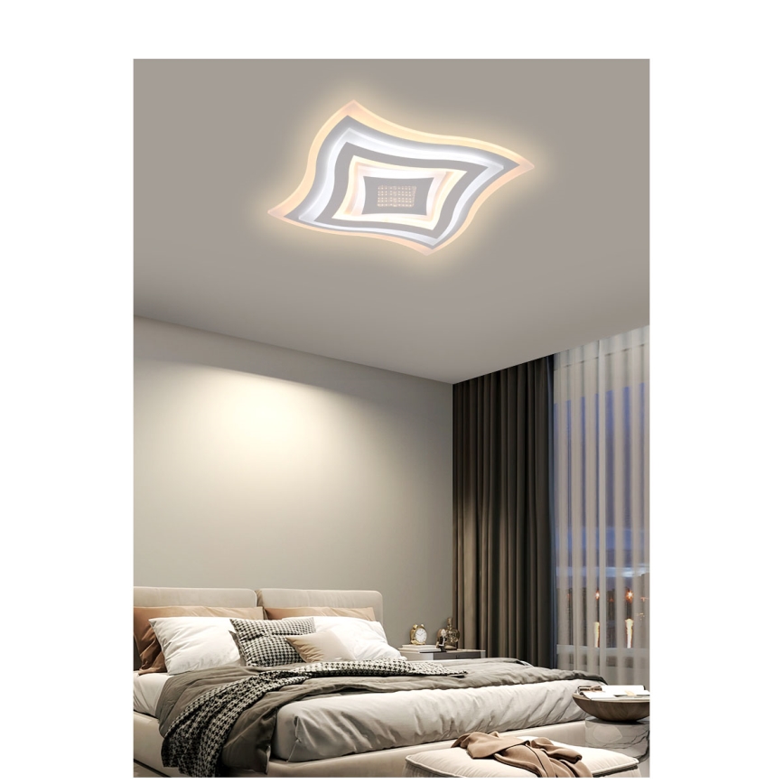 Plafonieră LED dimabilă MODERN LED/102W/230V 2700-6500K Brilagi + telecomandă