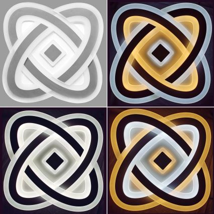 Plafonieră LED dimabilă MODERN LED/90W/230V 2700-6500K Brilagi + telecomandă