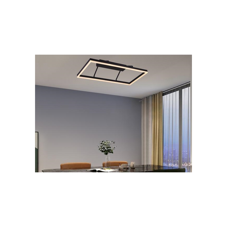 Plafonieră LED dimabilă, montaj aplicat, 55W/230V, 3000-6500K + telecomandă