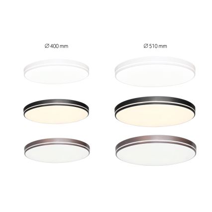 Plafonieră LED dimabilă NEO LITE AREAS LED/24W/230V Tuya Wi-Fi albă Immax NEO 07149-W40 + telecomandă