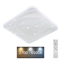 Plafonieră LED dimabilă NERIS LED/36W/230V 2700-6500K 43x43 cm + telecomandă